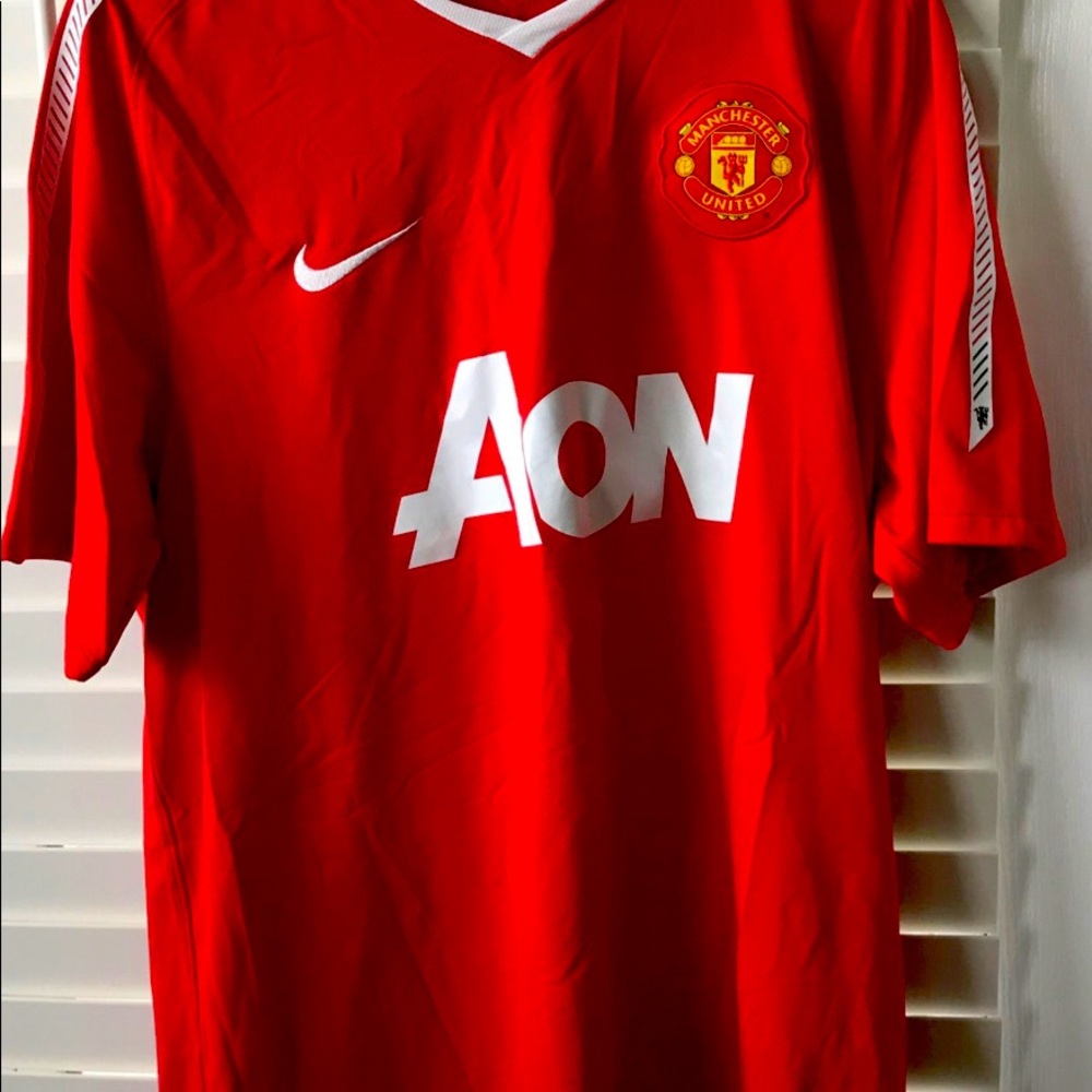 Manchester United Soccer Jersey. Authentic Nike